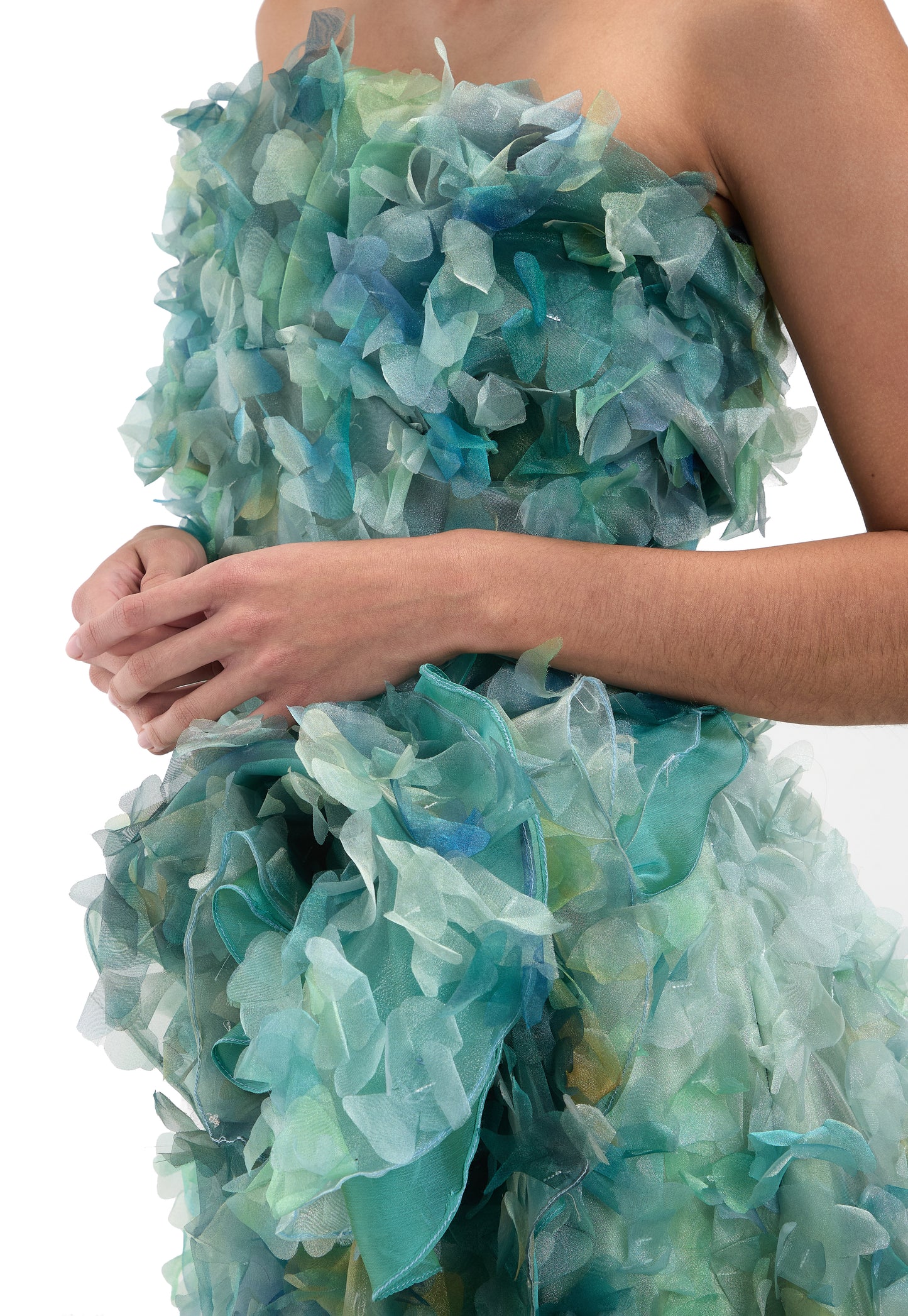 VESTIDO WHISPERS SEAFOAM