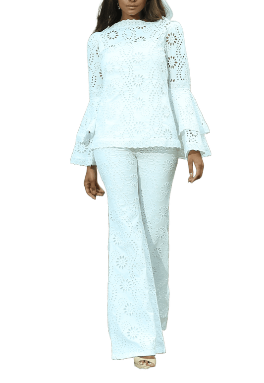 PANTALÓN BALNEARIO EYELET