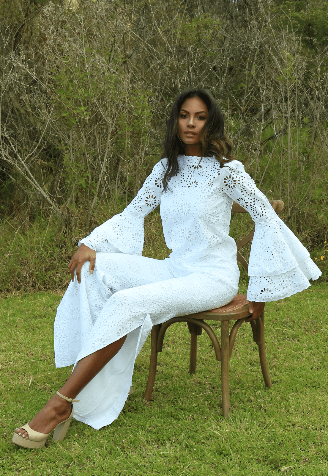 PANTALÓN BALNEARIO EYELET