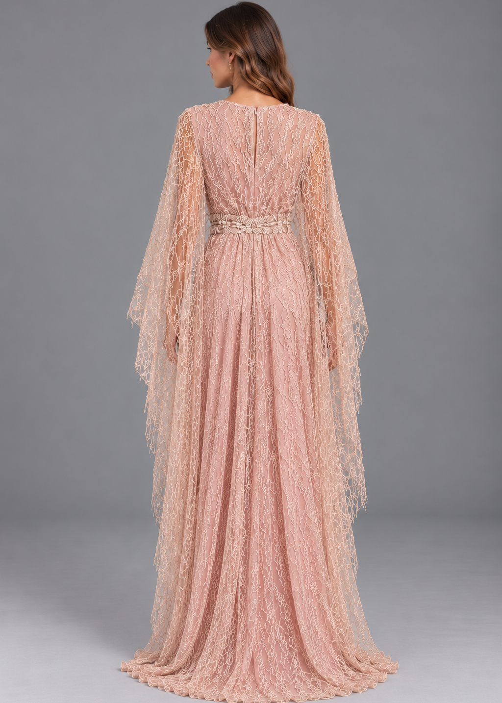 Lumière Embroidered Gown