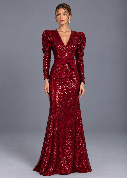 Platino Lipstick Dress