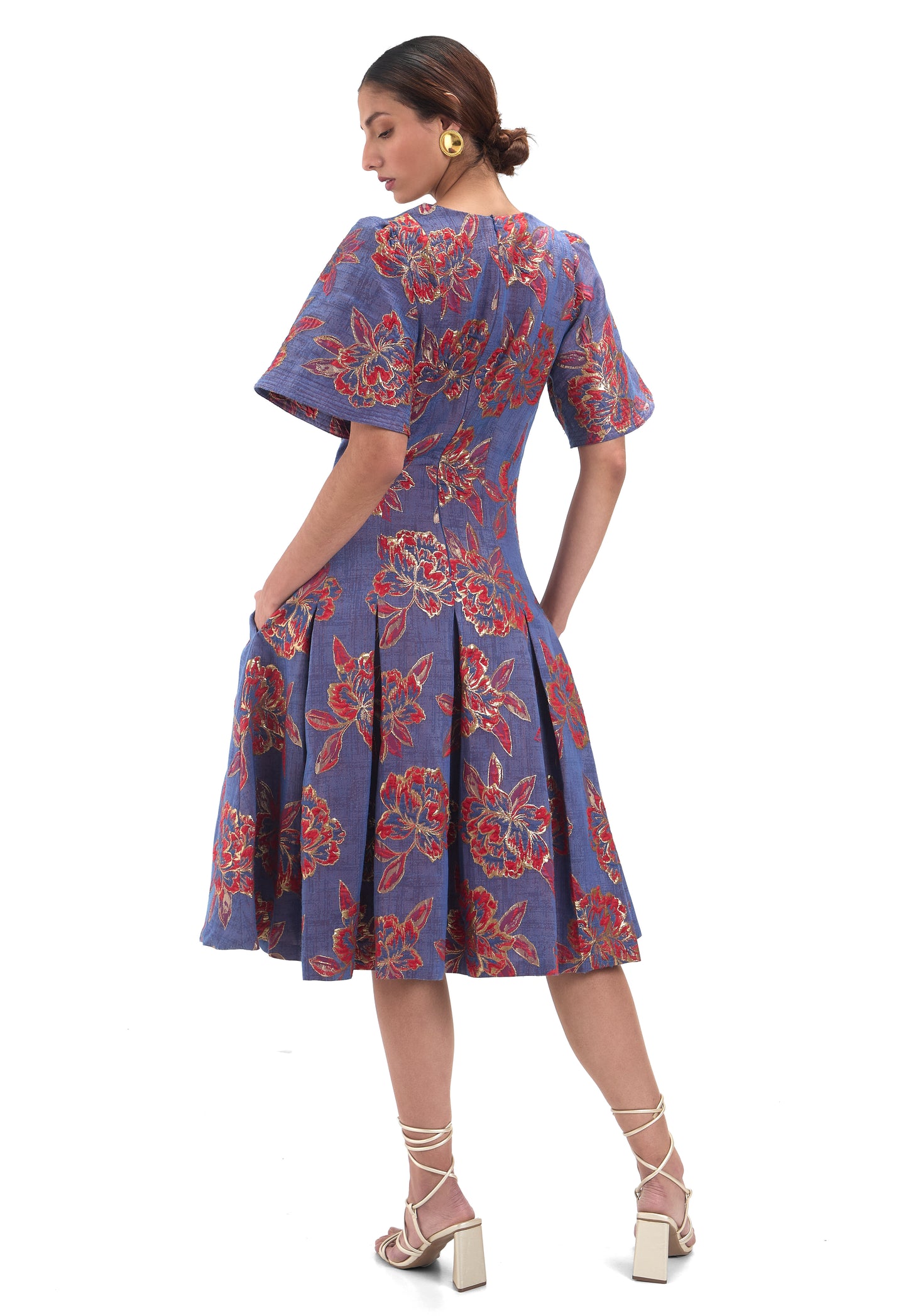 VESTIDO GOLDENBLUE JACQUARD VIP