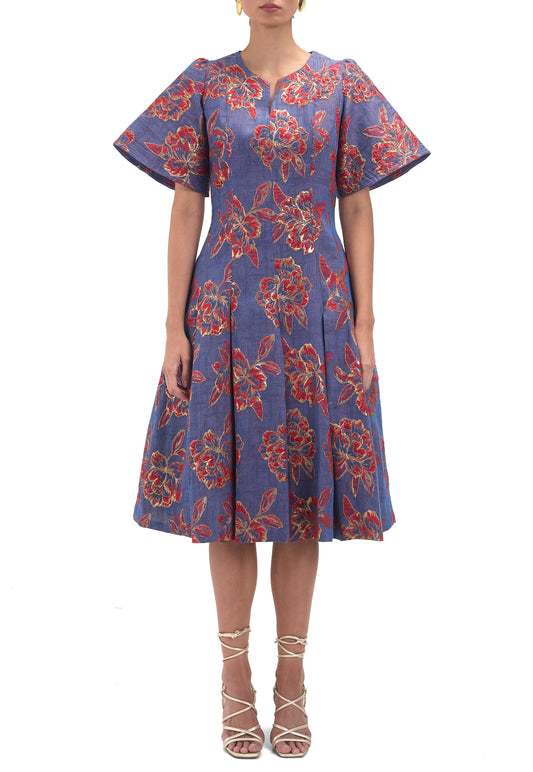 VESTIDO GOLDENBLUE JACQUARD