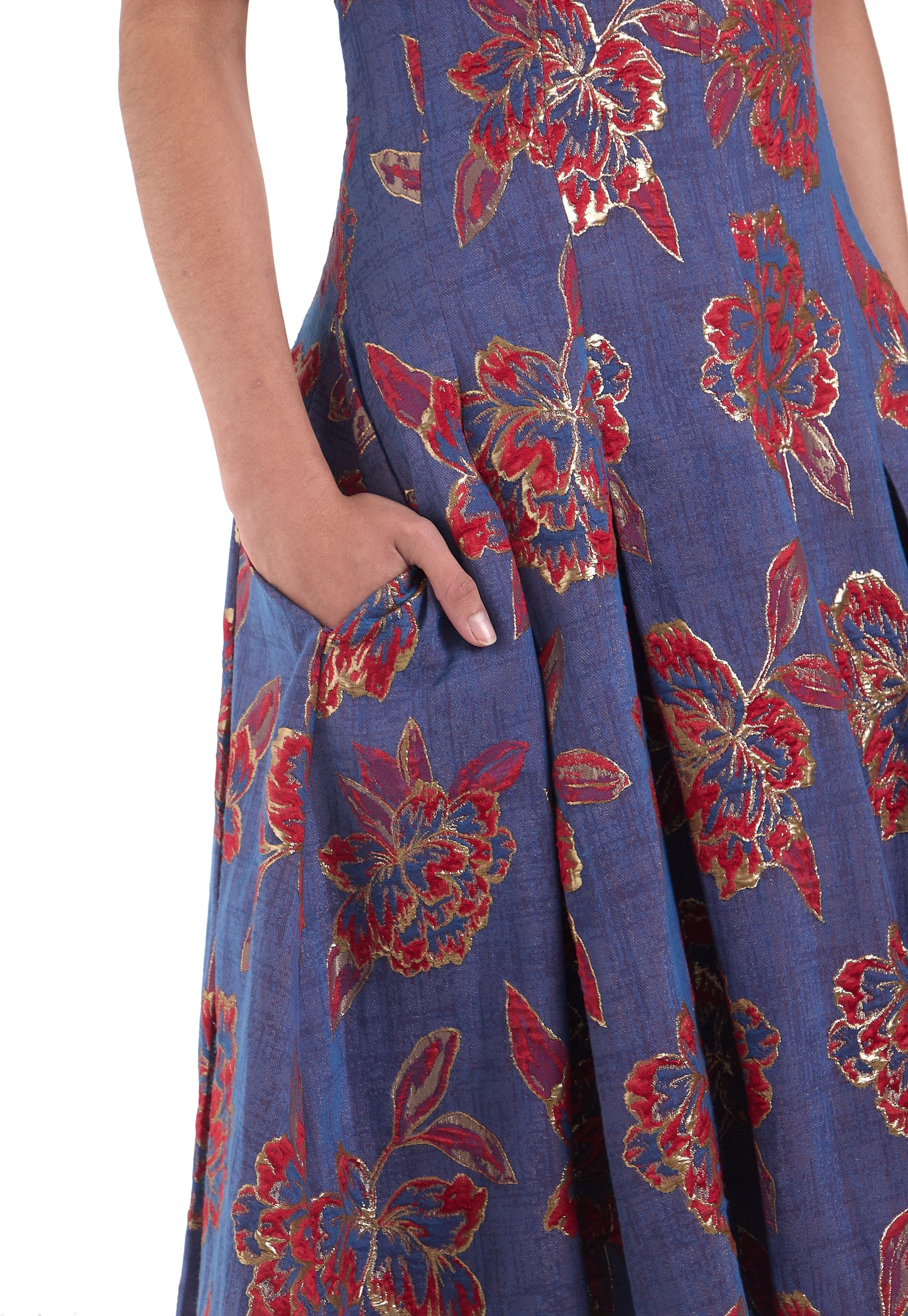 VESTIDO GOLDENBLUE JACQUARD VIP