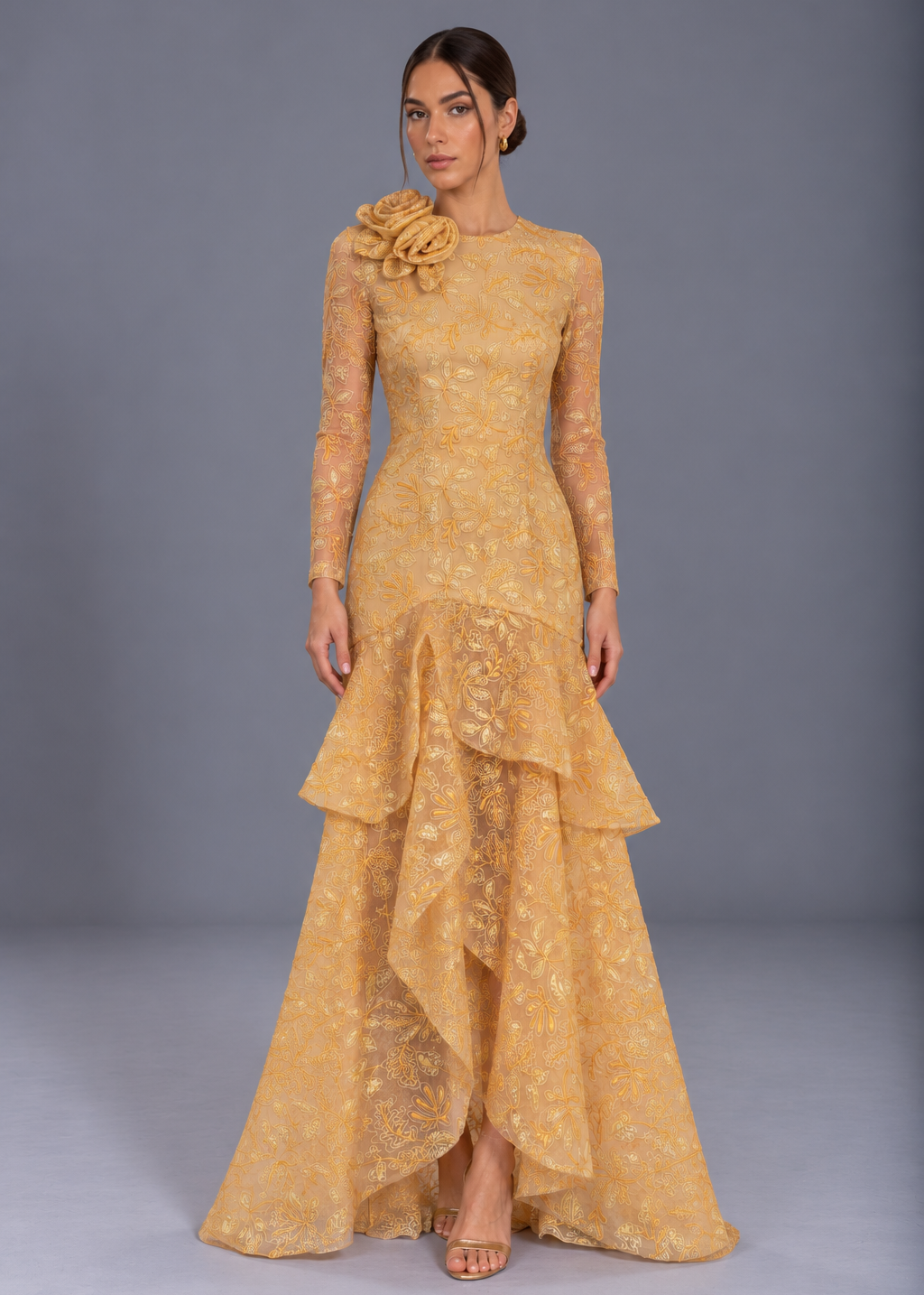 Pamela Lace Gown