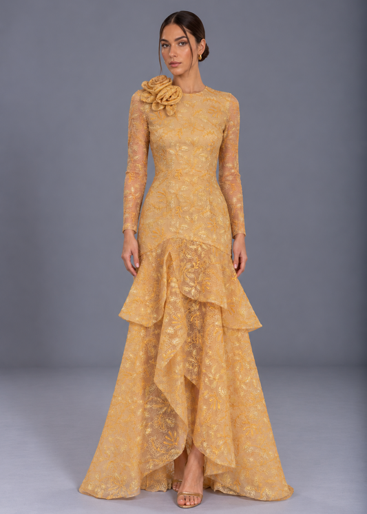 Pamela Lace Gown