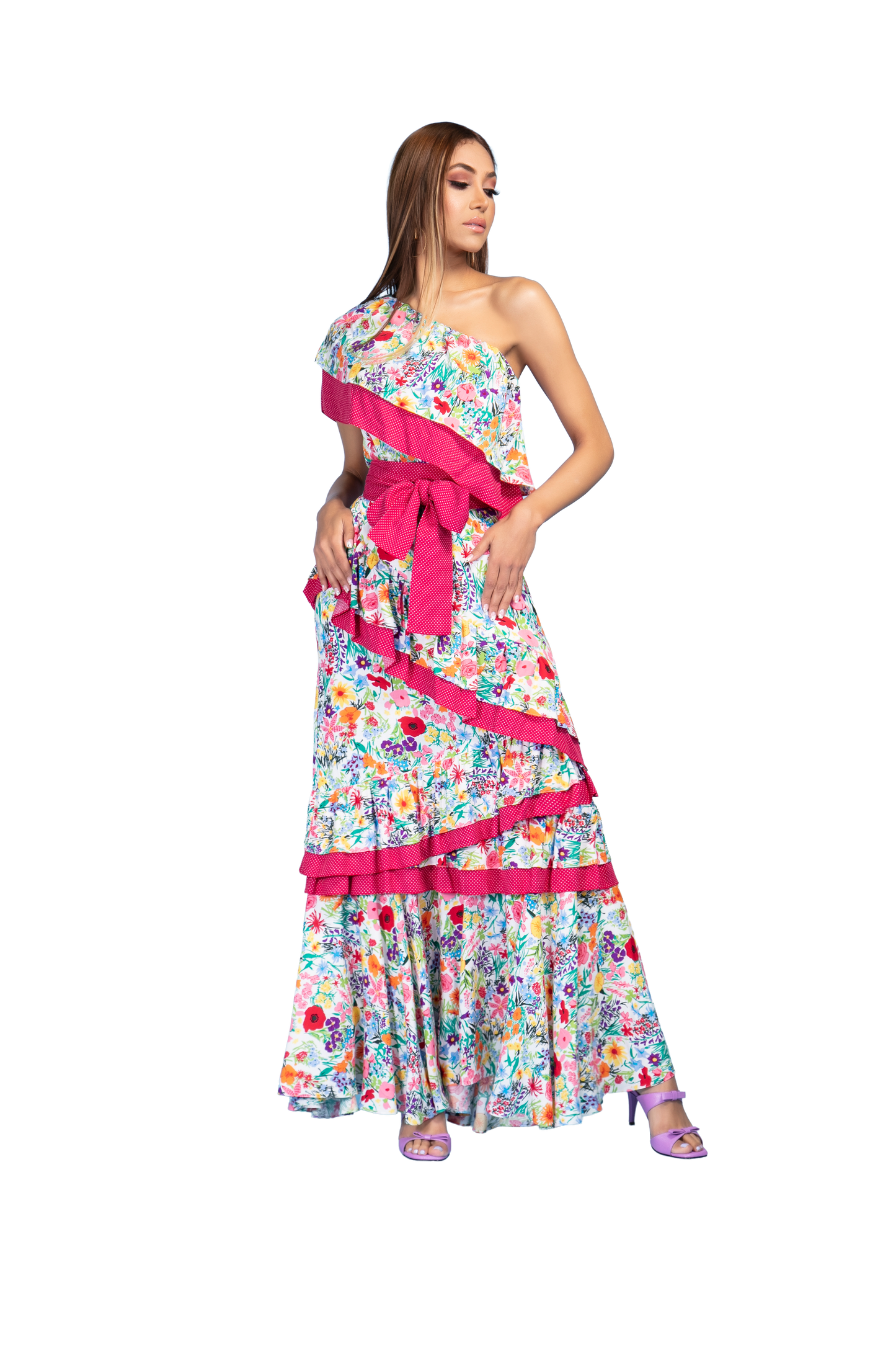 VESTIDO JARDIN ESPIRAL