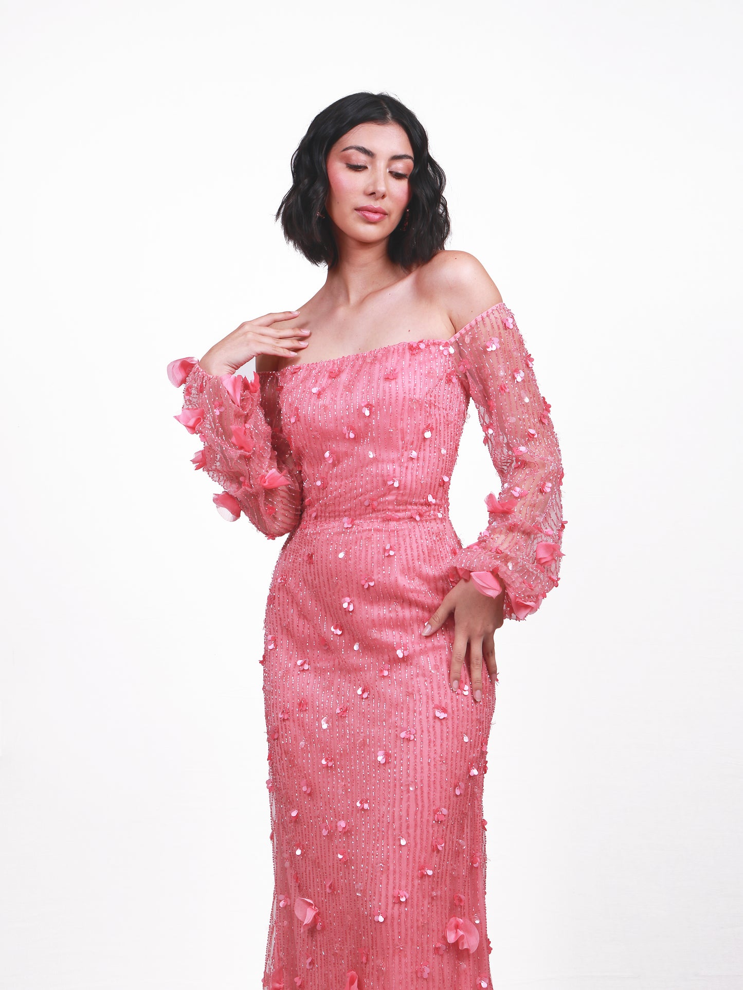 VESTIDO PÉTALOS VIP