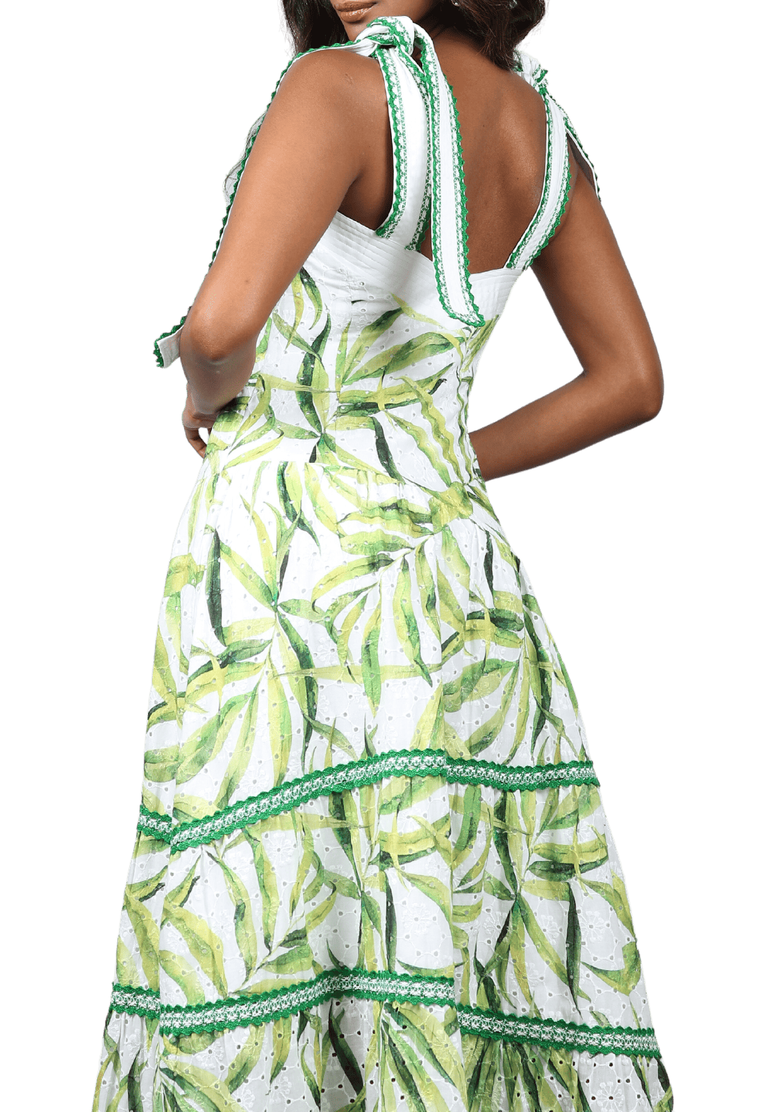 VESTIDO VIENTOS CASCADA