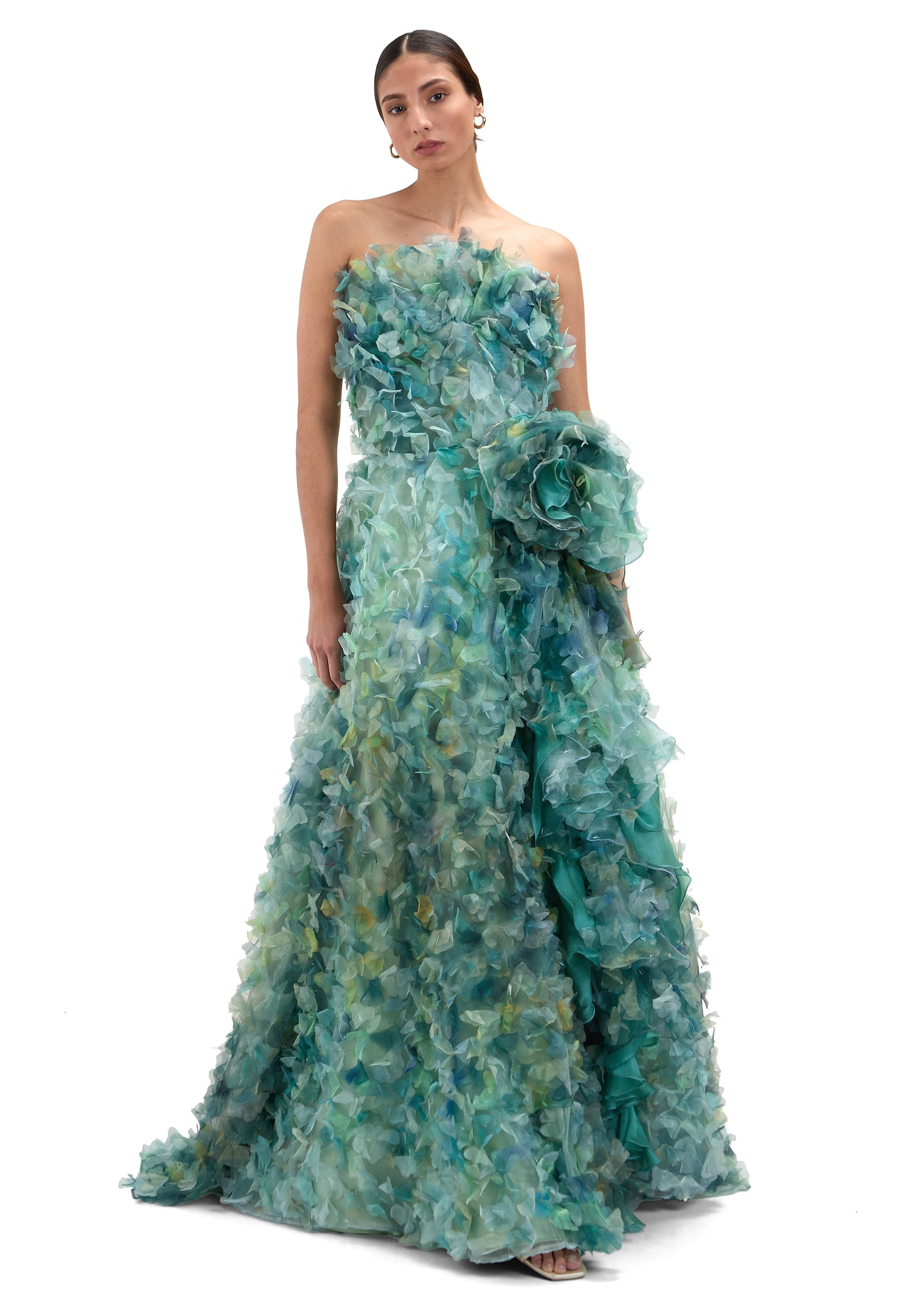 VESTIDO WHISPERS SEAFOAM