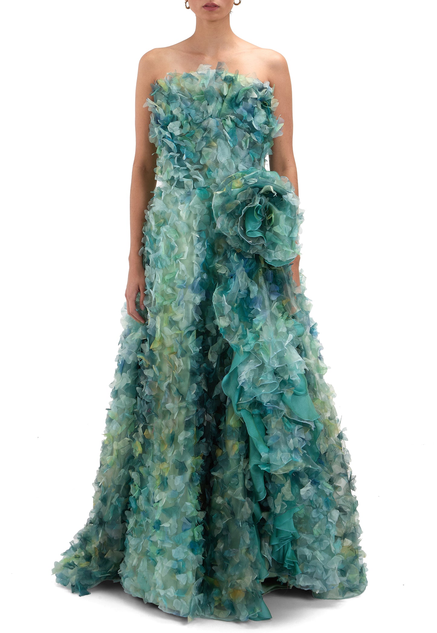 VESTIDO WHISPERS SEAFOAM